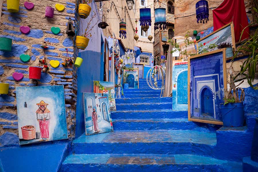 Chefchaouen alley