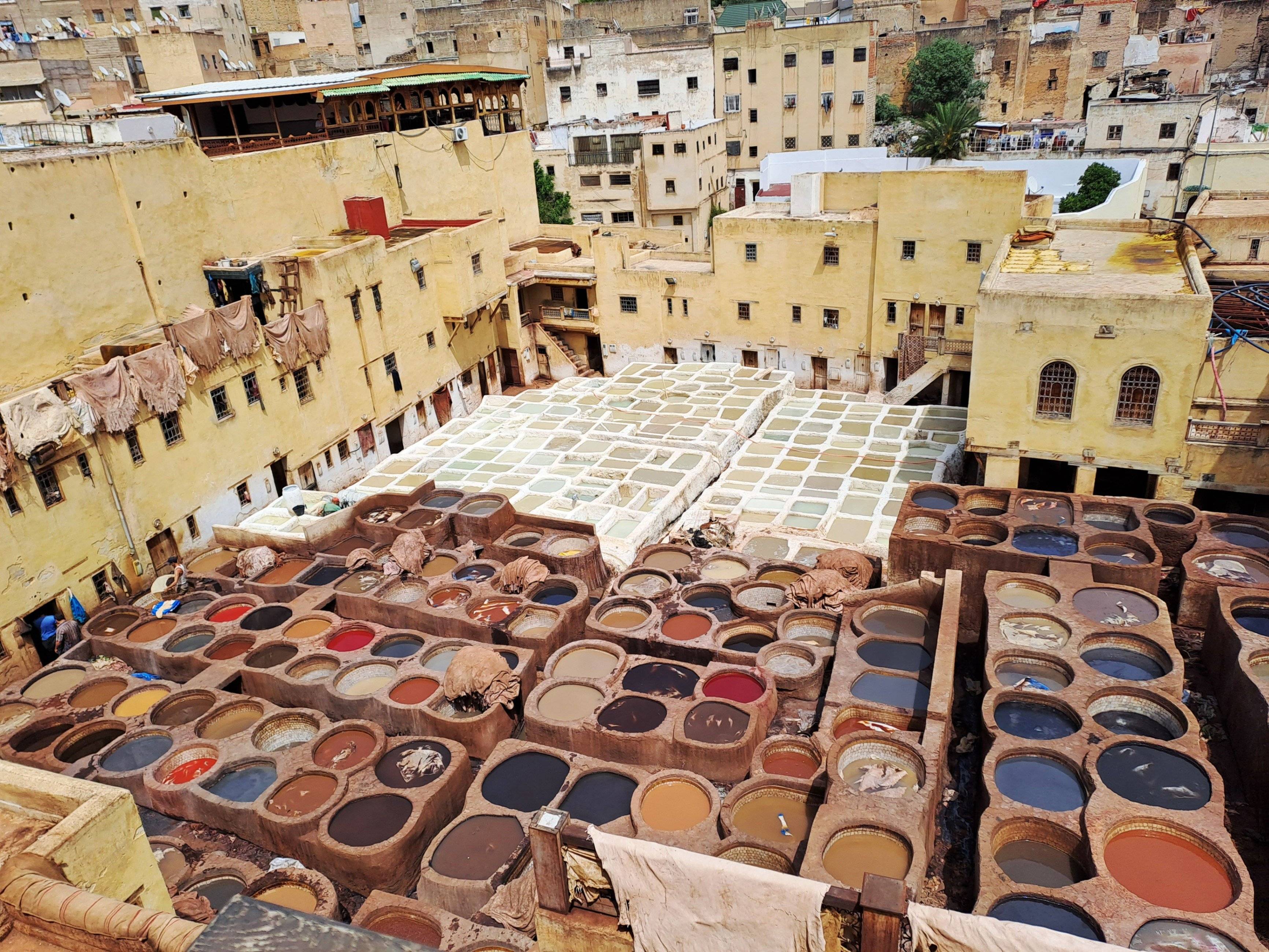 Kasbah and mountains