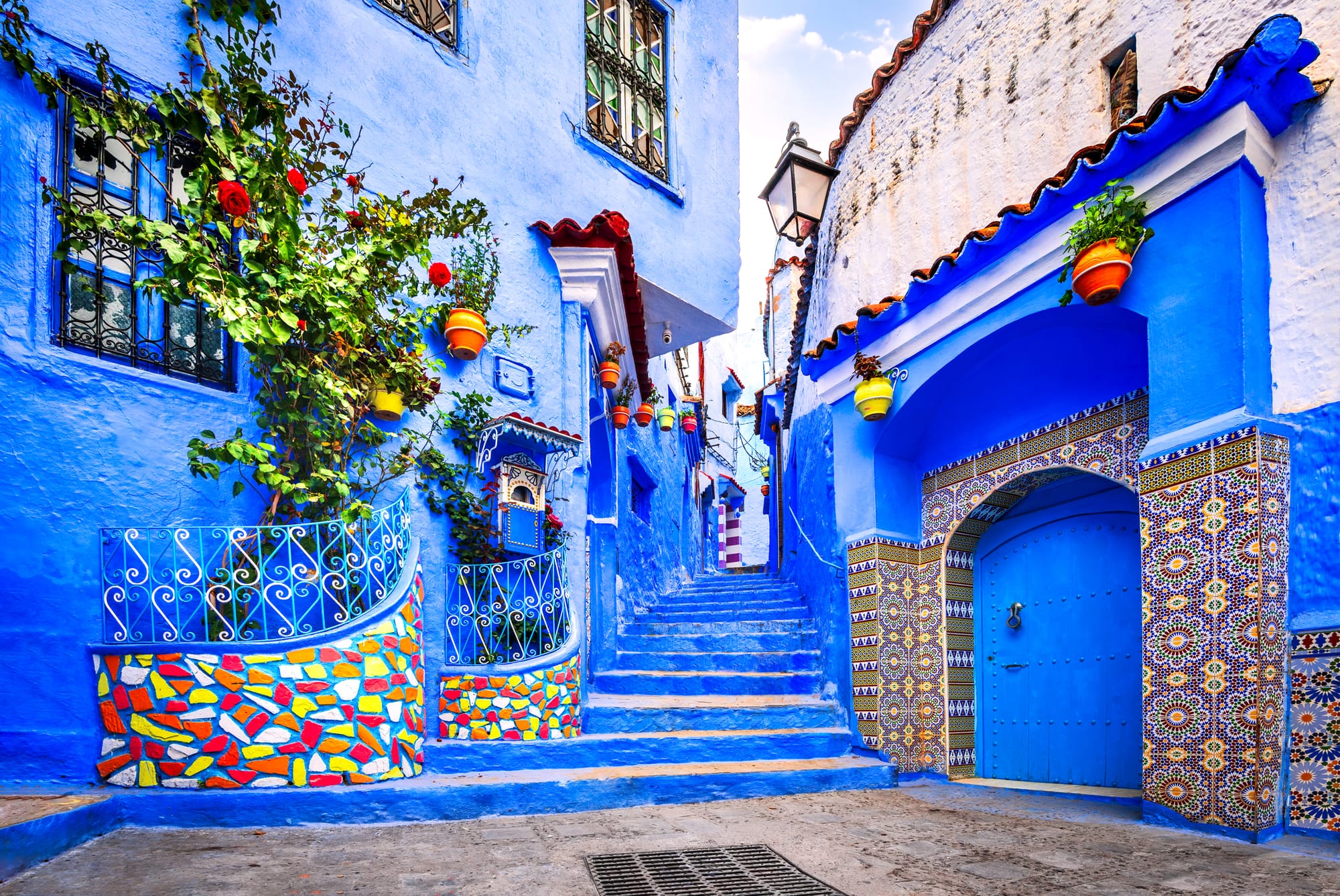 Chefchaouen panorama