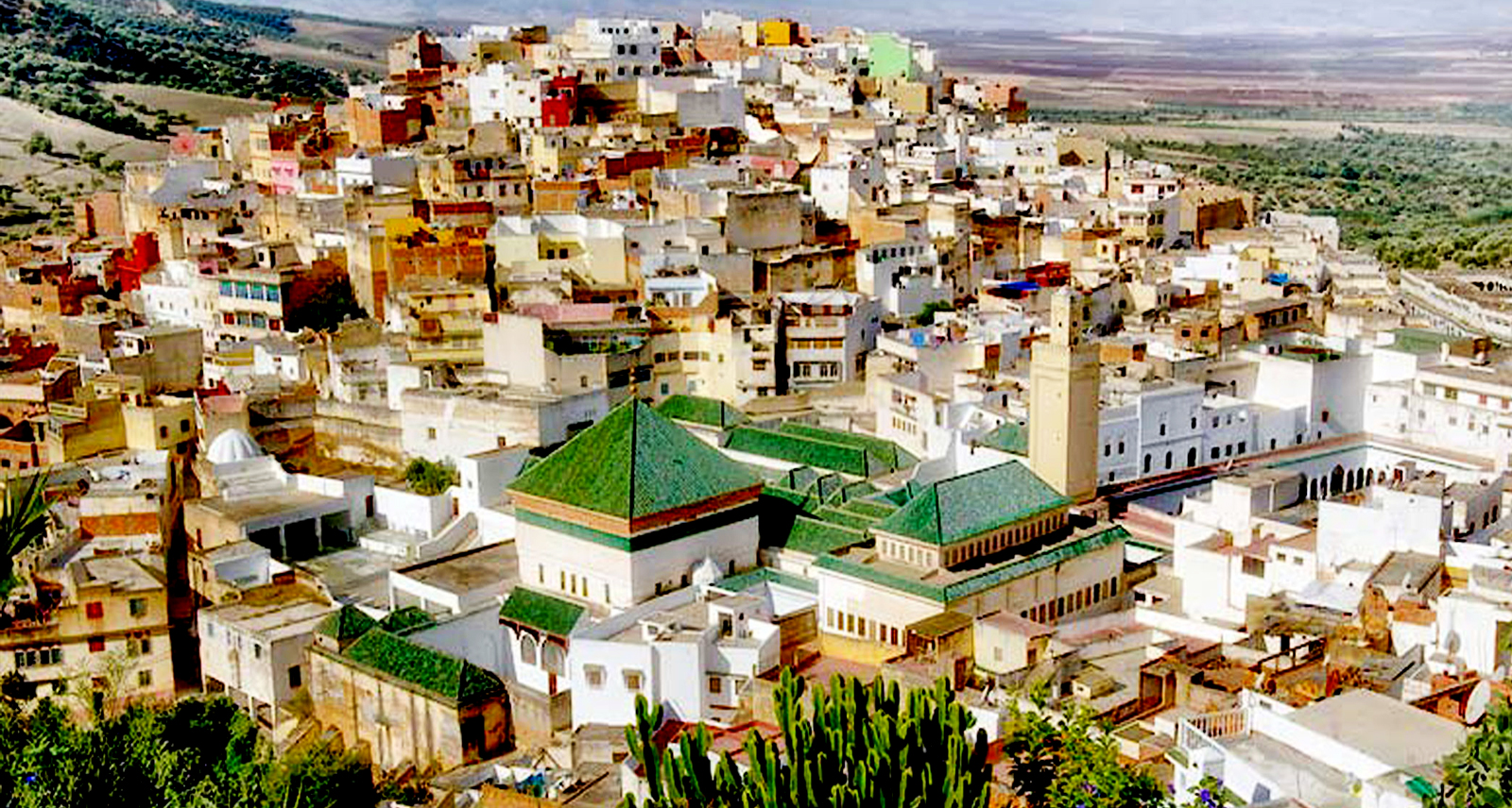 Moulay Idriss Zerhoun view